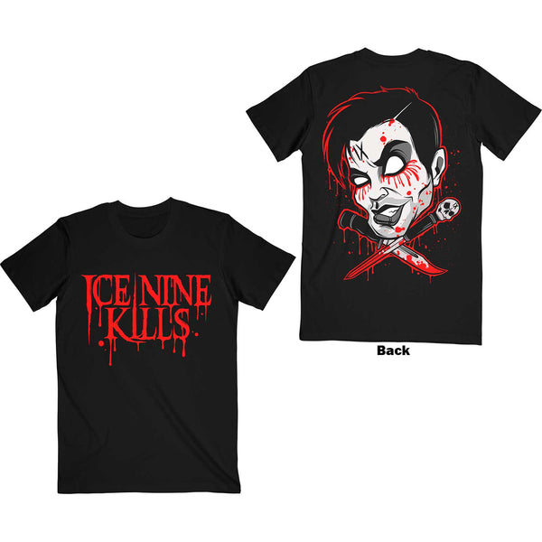 ICE NINE KILLS Attractive T-Shirt, Cross Swords – Authentic Band Merch
