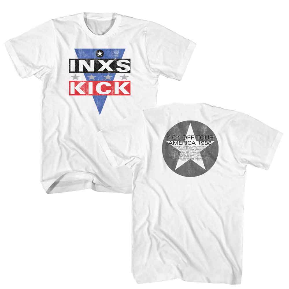 INXS Eye-Catching T-Shirt, Kick Off Tour 1988