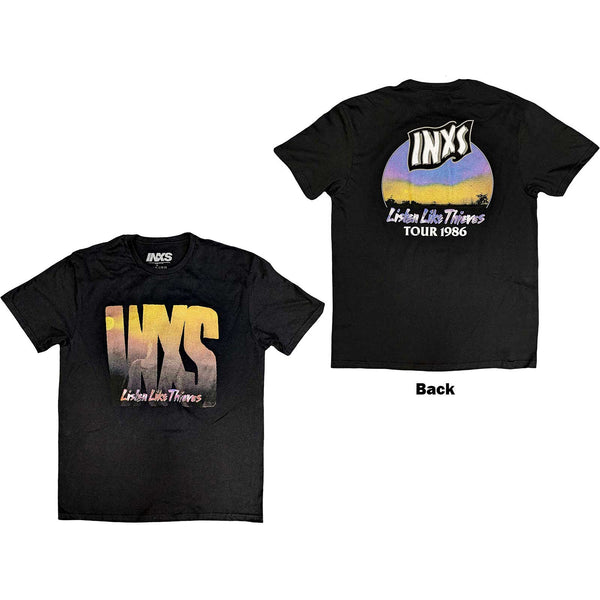 INXS Attractive T-Shirt, Listen Like Thieves Tour