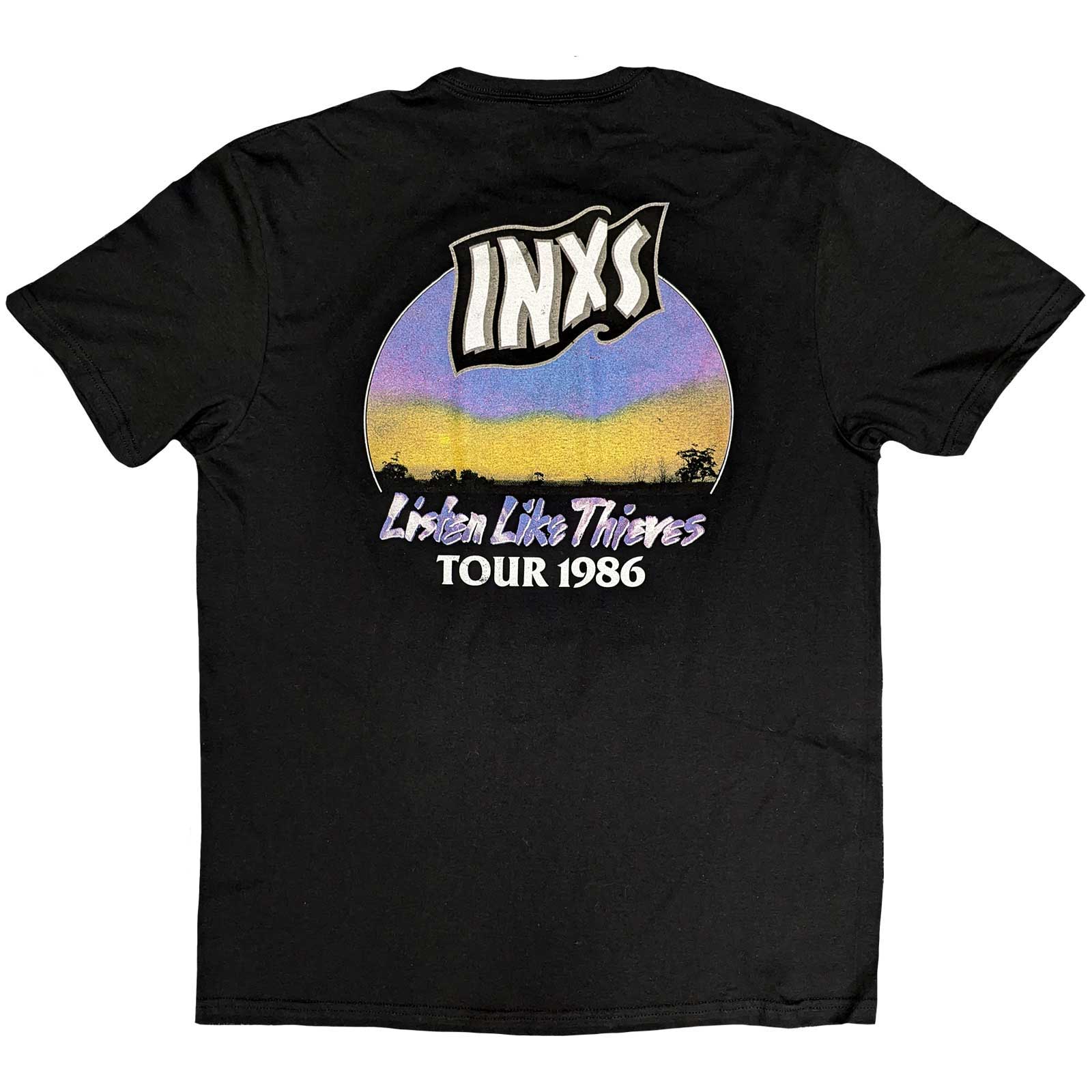 INXS Attractive T-Shirt, Listen Like Thieves Tour