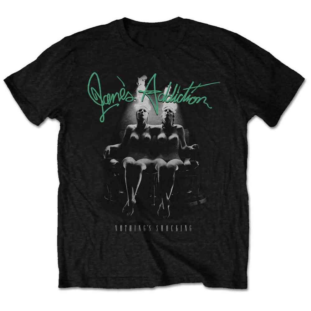 Black t-shirt with &