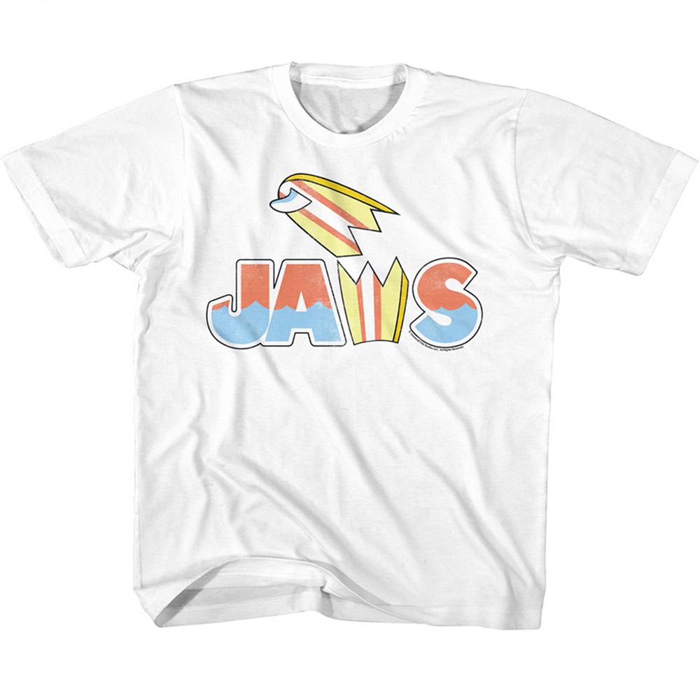 JAWS Eye-Catching T-Shirt, JAWS BROKEN SURFBOARD