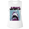 JAWS Tank Top for Ladies, Day Under Night Over