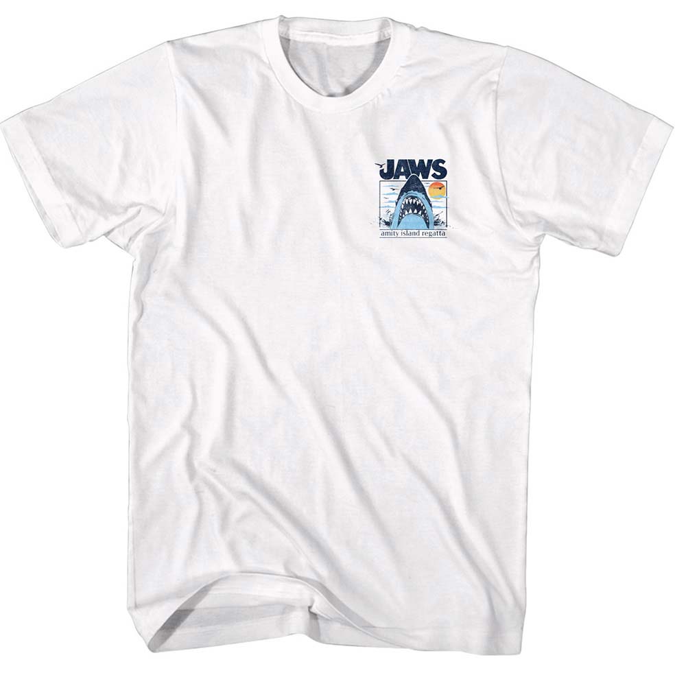 JAWS Eye-Catching T-Shirt, Amity Island Regatta