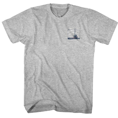 JAWS Eye-Catching T-Shirt, Orca Deep Sea Charter