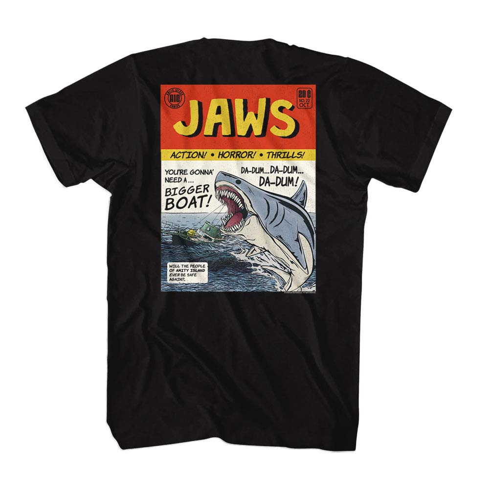 JAWS Eye-Catching T-Shirt, Comic