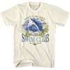 JAWS Eye-Catching T-Shirt, Swim Club 1975
