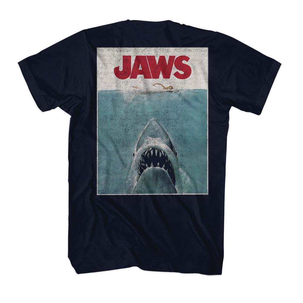 JAWS Eye-Catching T-Shirt, VINTAGE POSTER