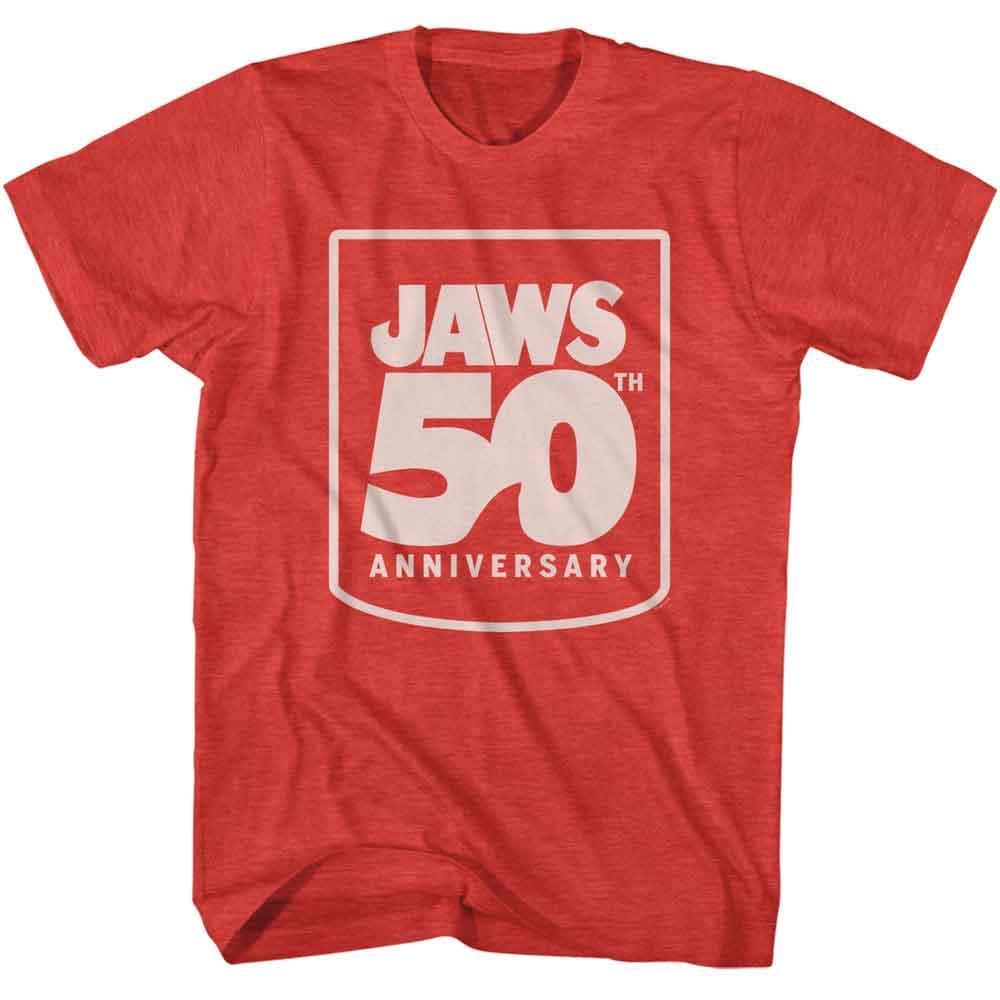 JAWS Eye-Catching T-Shirt, 50TH ANNIVERSARY