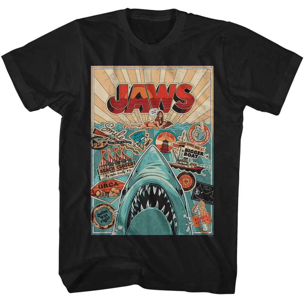 JAWS Eye-Catching T-Shirt, ICONS POSTER