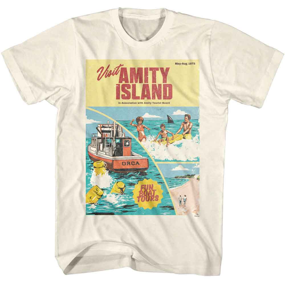 JAWS Eye-Catching T-Shirt, TOURISM POSTER