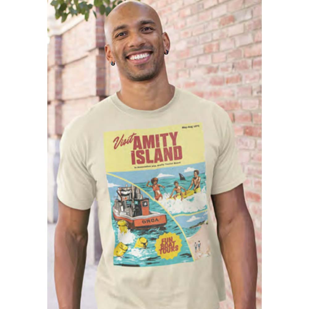 JAWS Eye-Catching T-Shirt, TOURISM POSTER