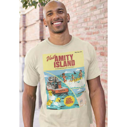 JAWS Eye-Catching T-Shirt, TOURISM POSTER