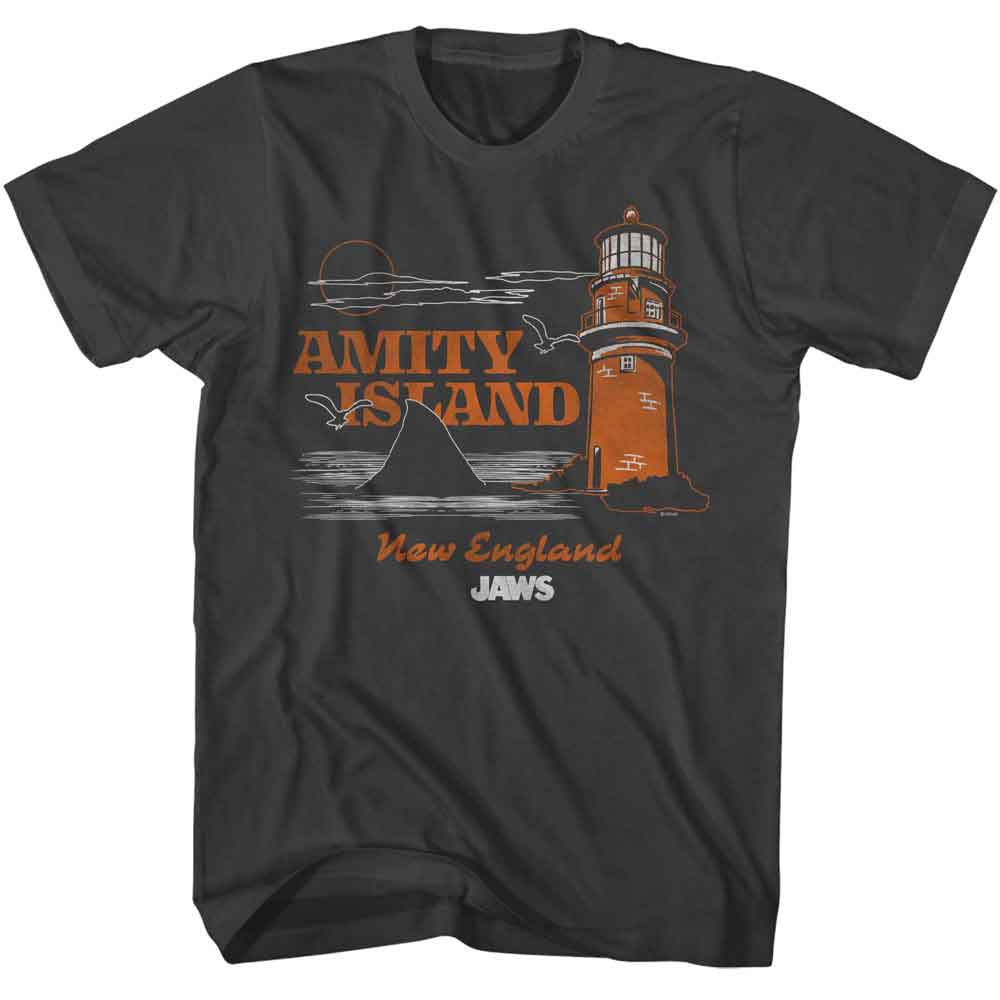 JAWS Eye-Catching T-Shirt, AMITY ISLAND TOURIST