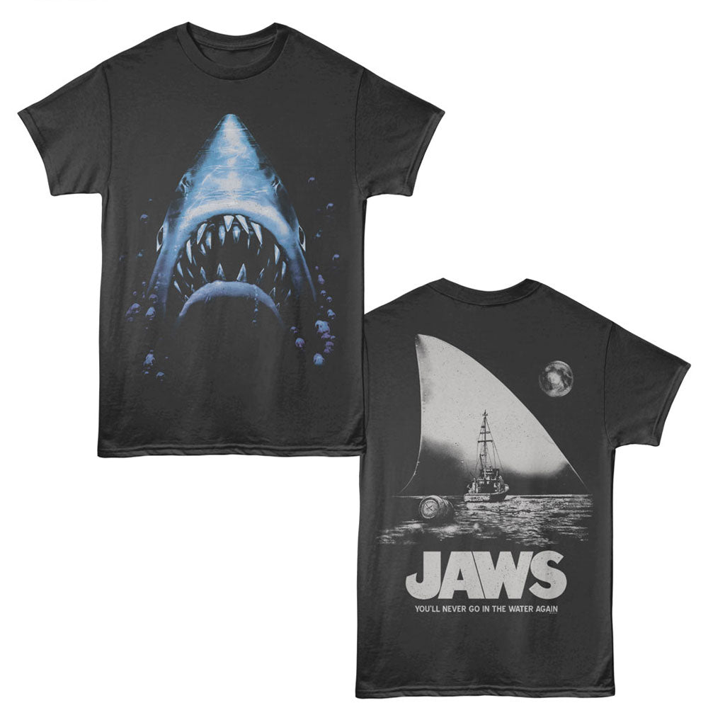 JAWS Eye-Catching T-Shirt, LARGE FIN
