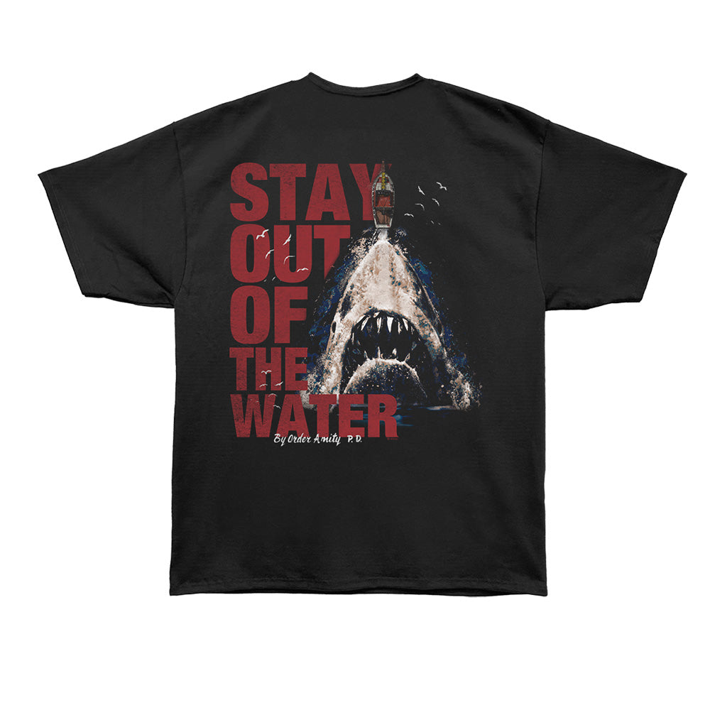 JAWS Oversized T-Shirt, STAY OUT OF WATER