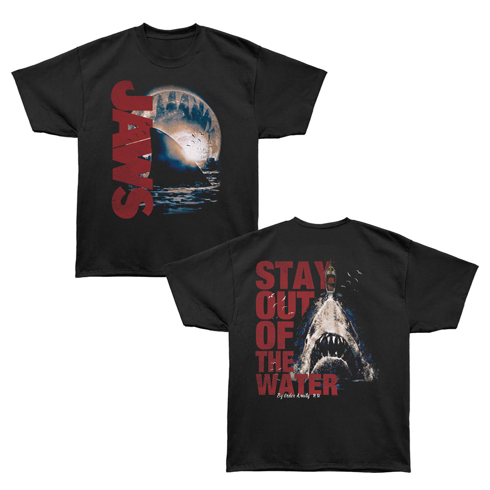 JAWS Oversized T-Shirt, STAY OUT OF WATER