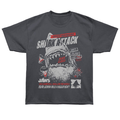 JAWS Oversized T-Shirt, SHARK ATTACK