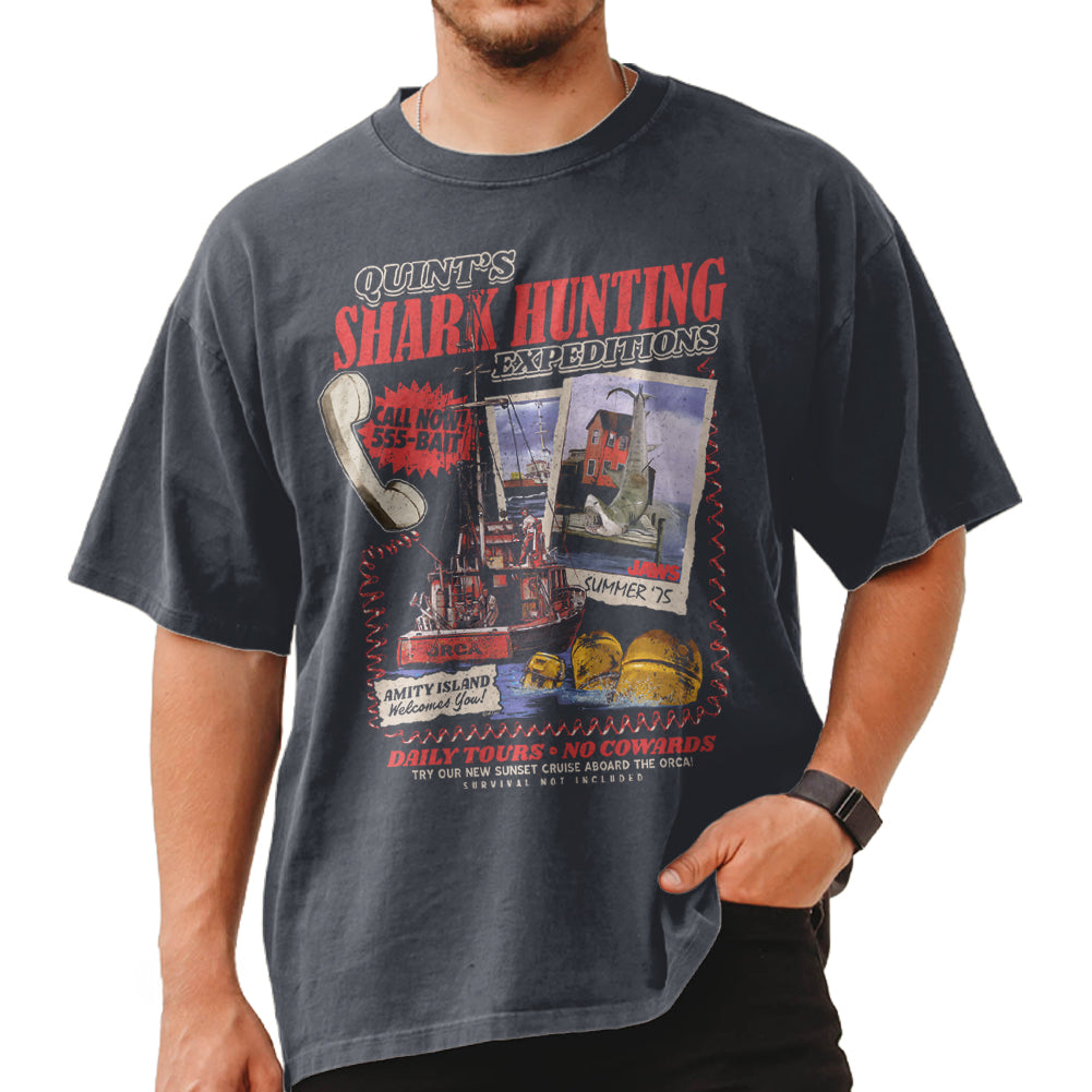 JAWS Oversized T-Shirt, SHARK EXPEDITIONS