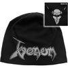 VENOM Attractive Beanie Hat, Black Metal