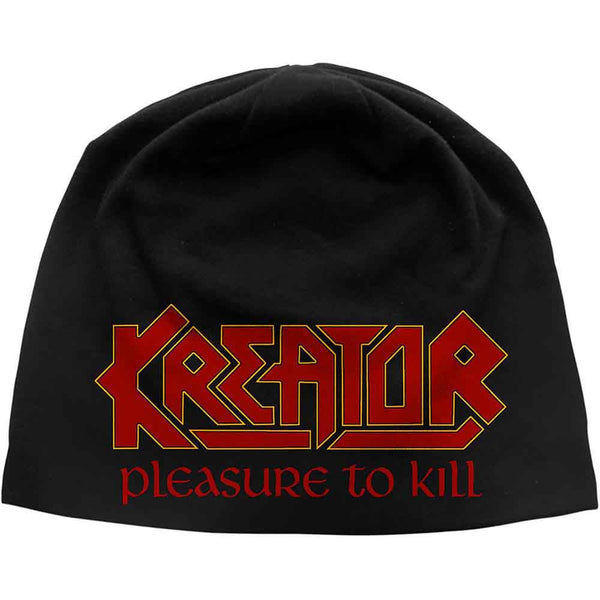 KREATOR Attractive Beanie Hat, Pleasure To Kill