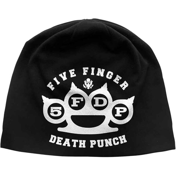 FIVE FINGER DEATH PUNCH Attractive Beanie Hat, Logo