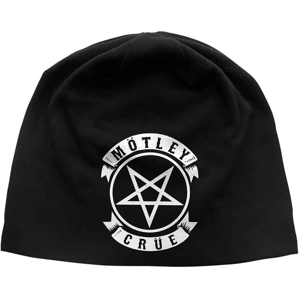 MOTLEY CRUE Attractive Beanie Hat, Pentagram