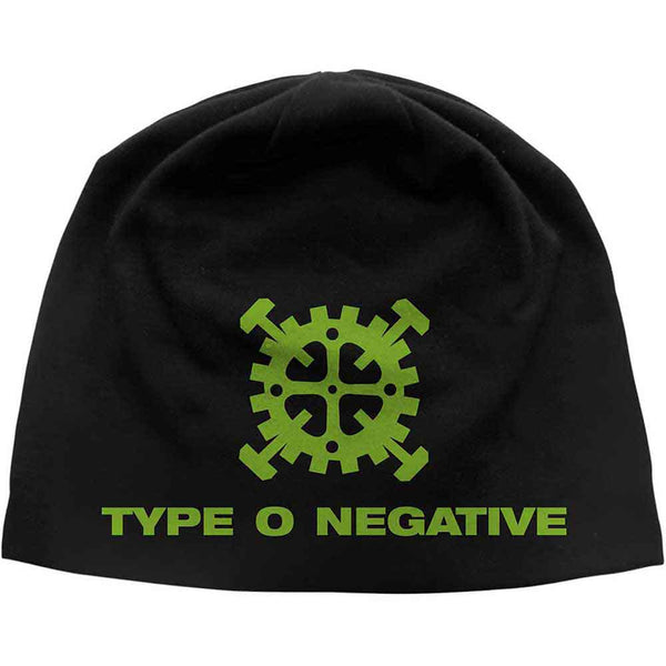 TYPE O NEGATIVE Attractive Beanie Hat, Gear Logo Jd Print