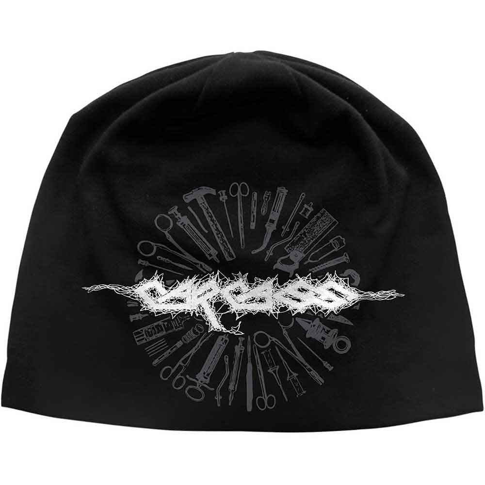 CARCASS Attractive Beanie Hat, Tools Jd Print