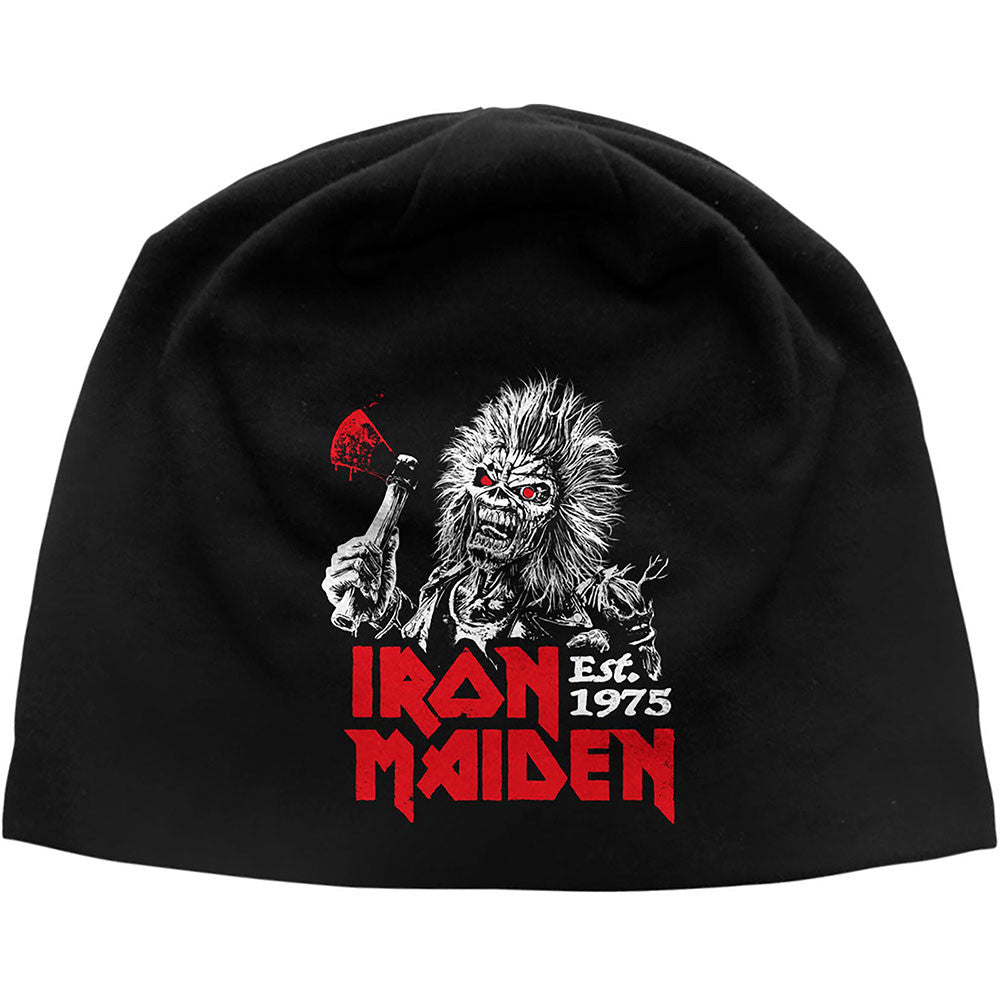 IRON MAIDEN Attractive Beanie Hat, Run For Your Lives