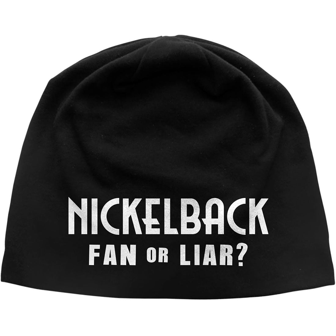 NICKELBACK Attractive Beanie Hat, Fan Or Liar