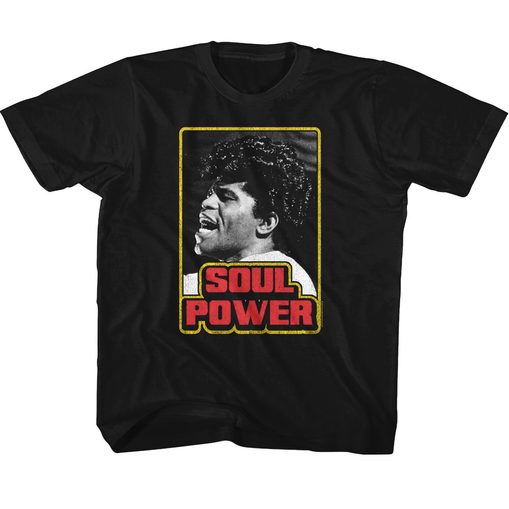 JAMES BROWN Eye-Catching T-Shirt, JAMES BROWN SOUL POWER