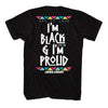 JAMES BROWN Eye-Catching T-Shirt, Black and Proud