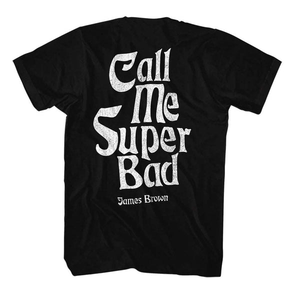 JAMES BROWN Eye-Catching T-Shirt, Call Me Super Bad