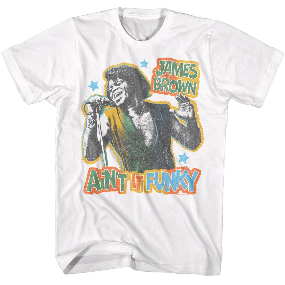 JAMES BROWN Eye-Catching T-Shirt, Funky