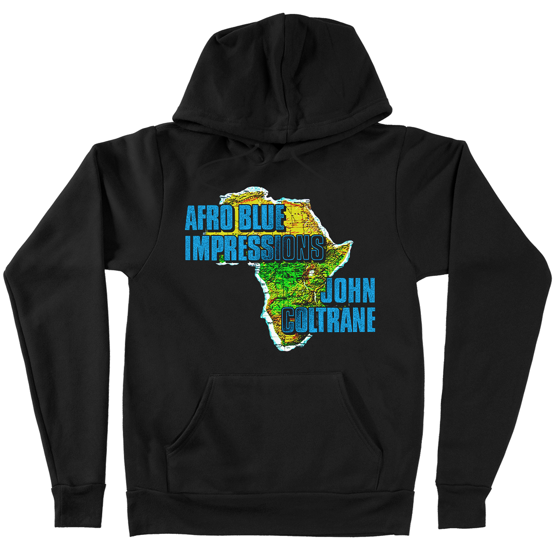 John Coltrane Afro Blue Continent Pullover Hoodie