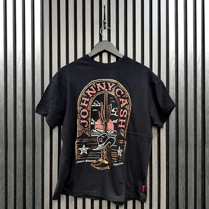 JOHNNY CASH Premium T-Shirt, Sunday Morning