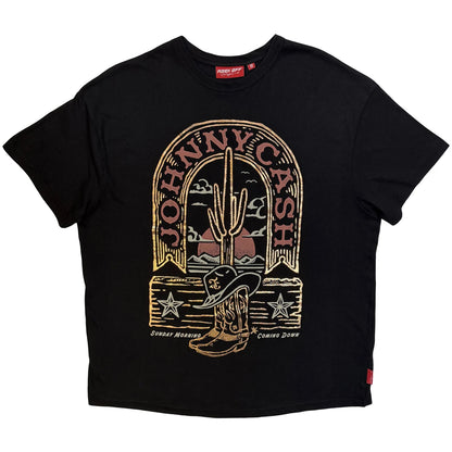 JOHNNY CASH Premium T-Shirt, Sunday Morning