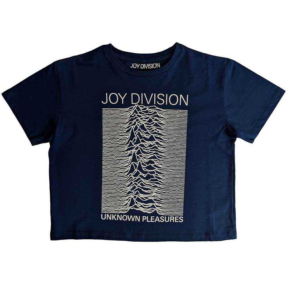 JOY DIVISION Attractive Crop Top, Unknown Pleasures