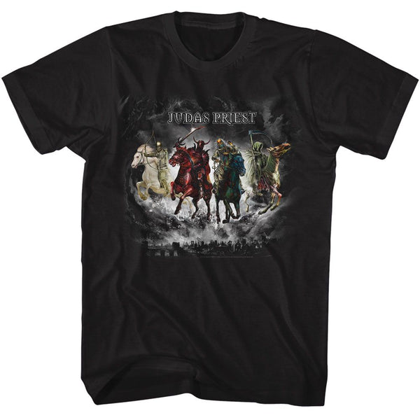 JUDAS PRIEST Eye-Catching T-Shirt, Four Horsemen