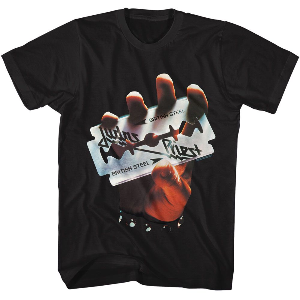 JUDAS PRIEST Eye-Catching T-Shirt, British Steel