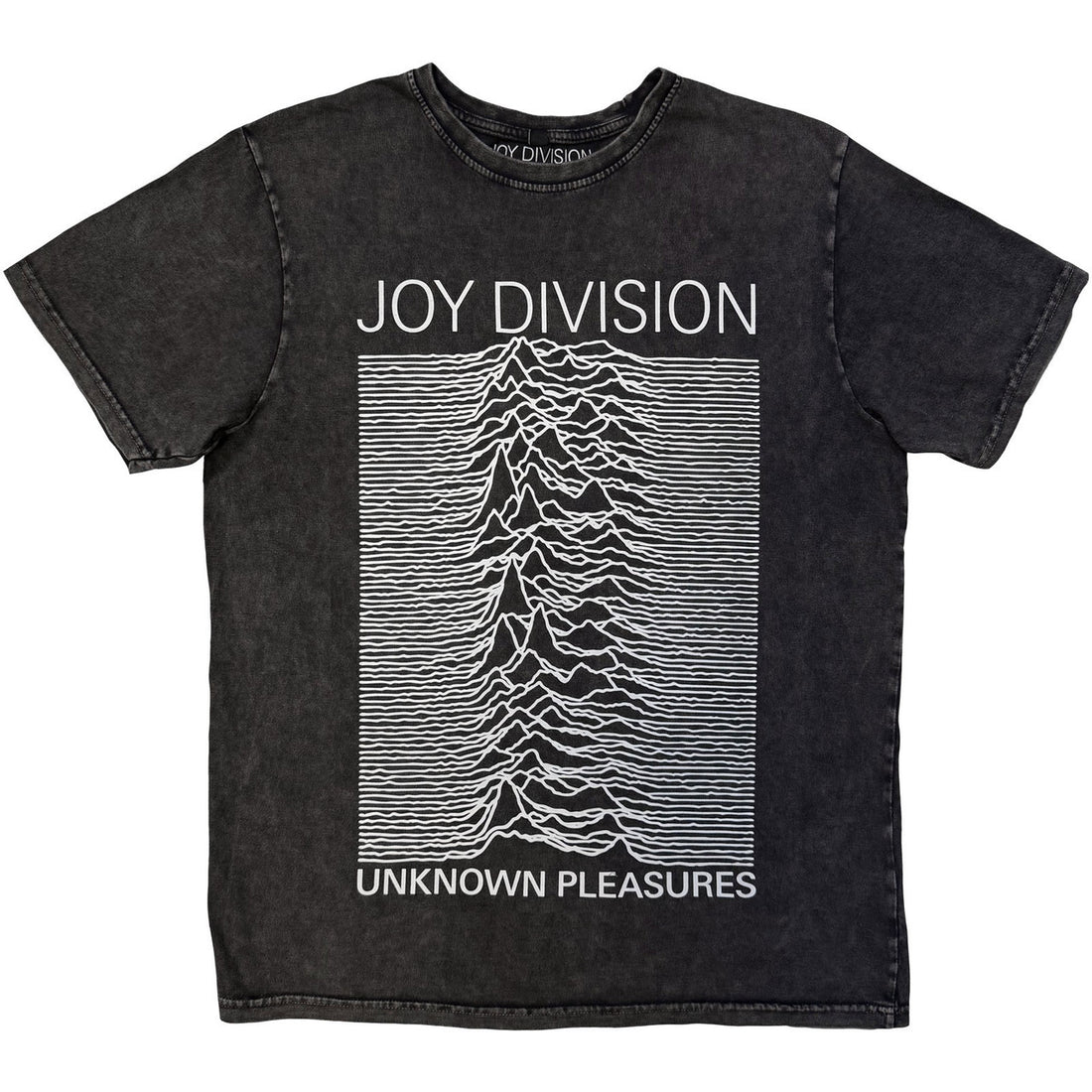 JOY DIVISION Stone Wash T-Shirt, Unknown Pleasures