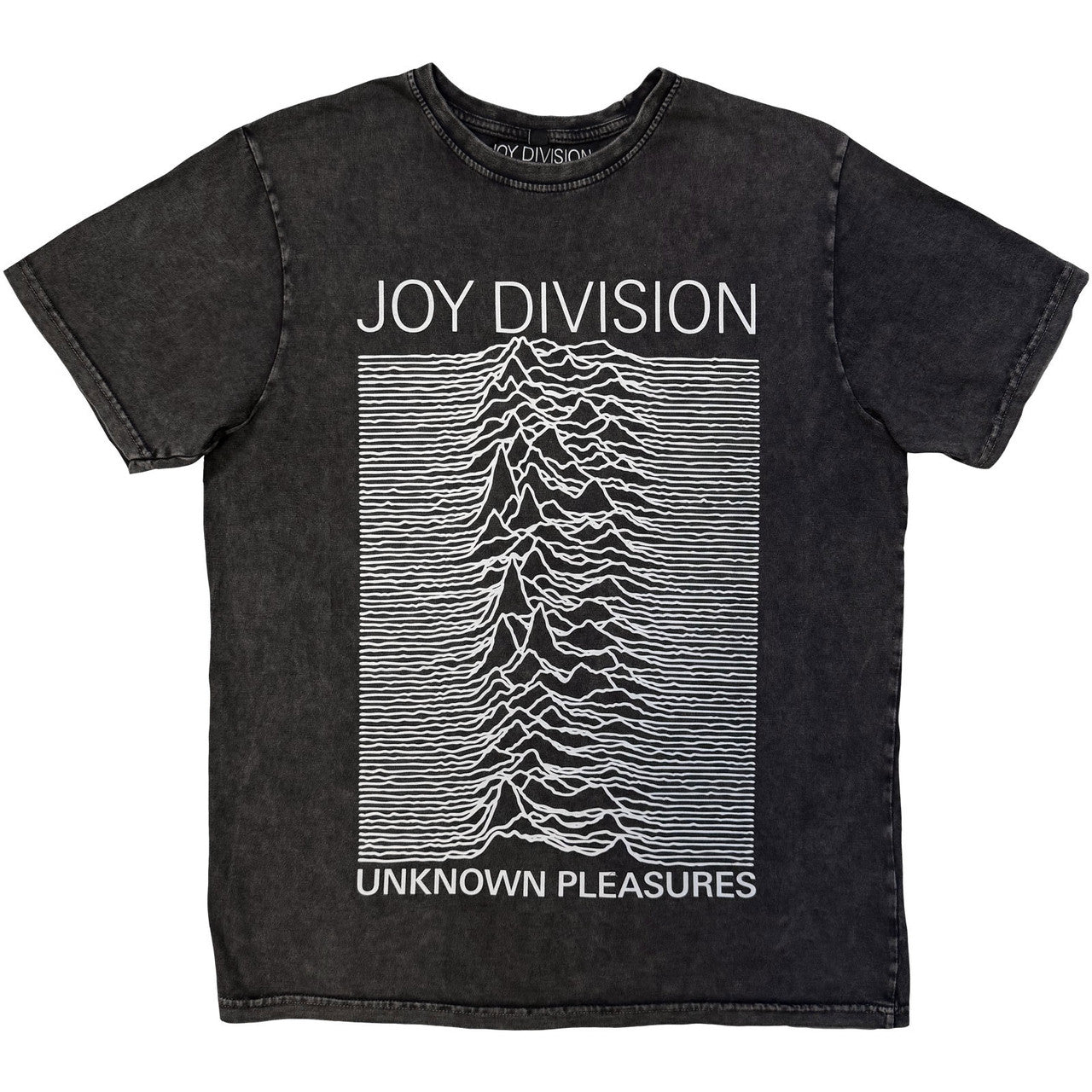 JOY DIVISION Stone Wash T-Shirt, Unknown Pleasures