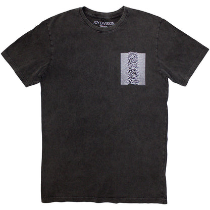 JOY DIVISION Stone Wash T-Shirt, Unknown Pleasures