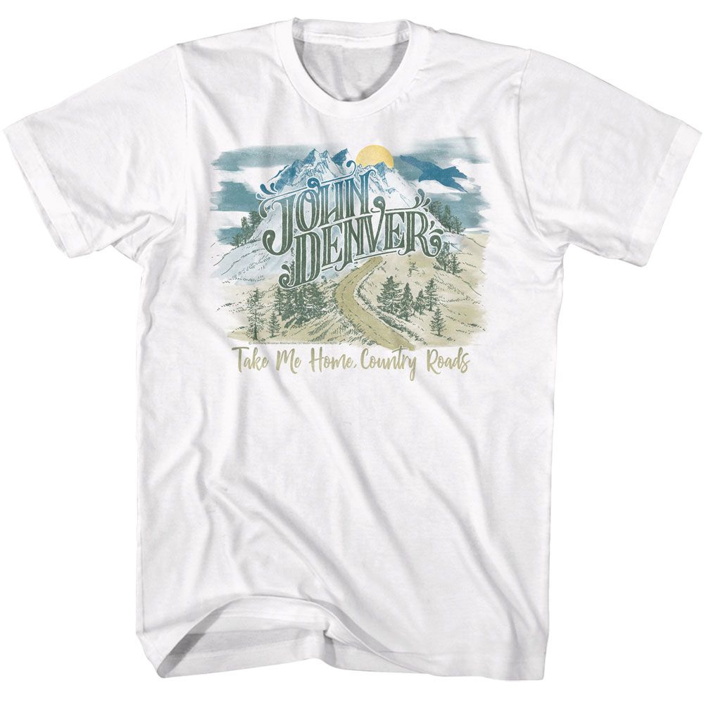 JOHN DENVER Eye-Catching T-Shirt, Take Me Home