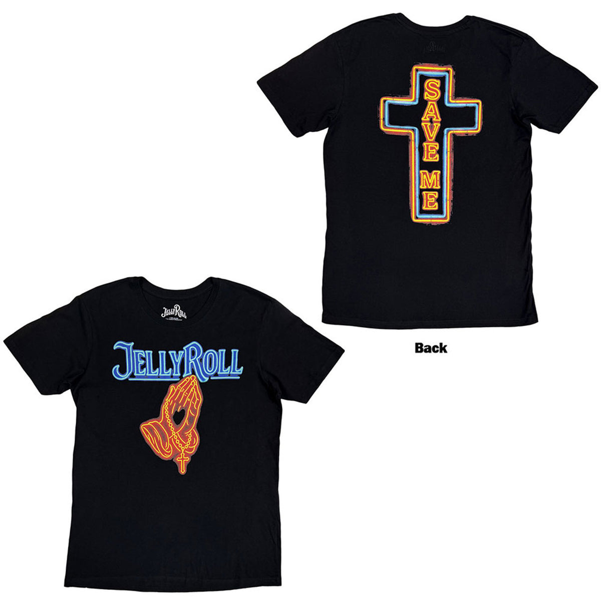 JELLY ROLL Eye-Catching T-Shirt, Save Me Neon