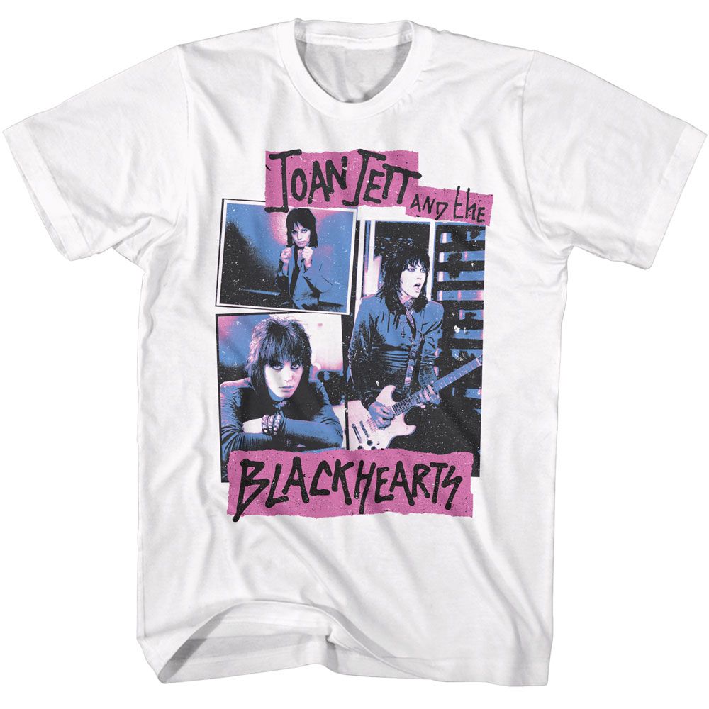 JOAN JETT Eye-Catching T-Shirt, Collage