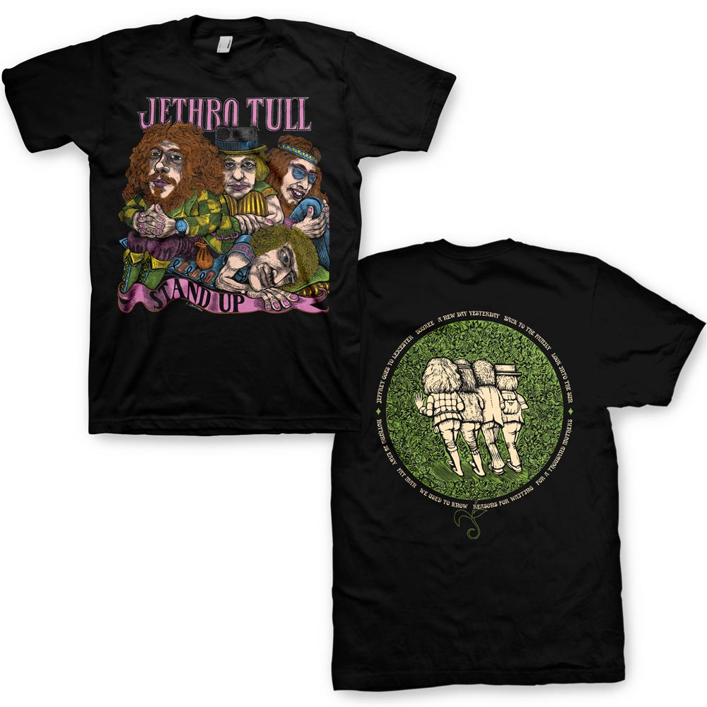 JETHRO TULL Powerful T-Shirt, Stand Up