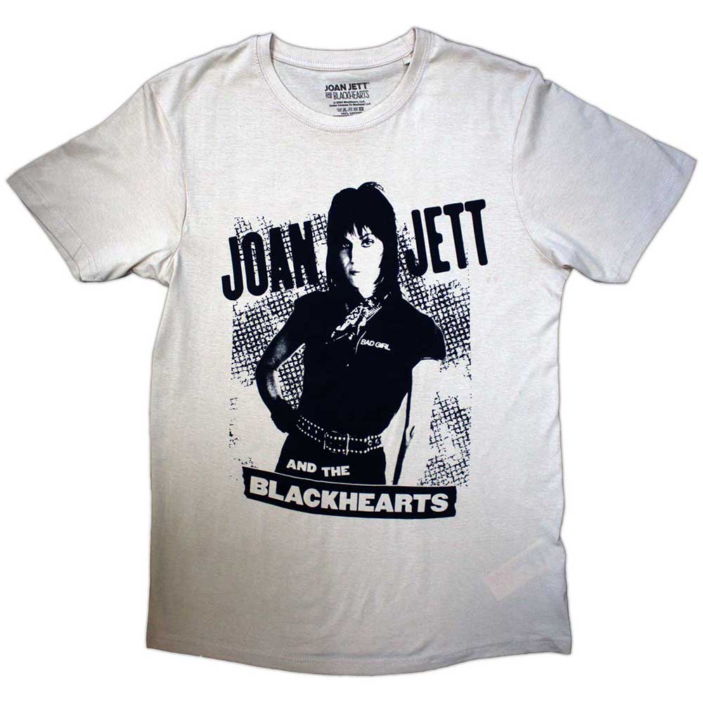 JOAN JETT Attractive T-Shirt, Crosshatch