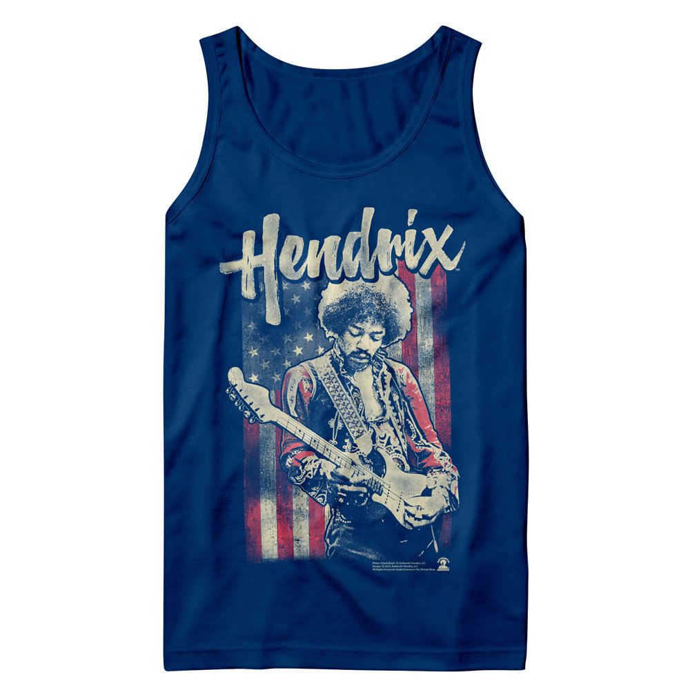 JIMI HENDRIX Tank Top, Flag